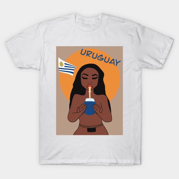 Uruguay T-Shirt by Giovanna Gil Alves